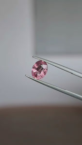 oval padparadscha sapphire 3.02carat Stellar Fields