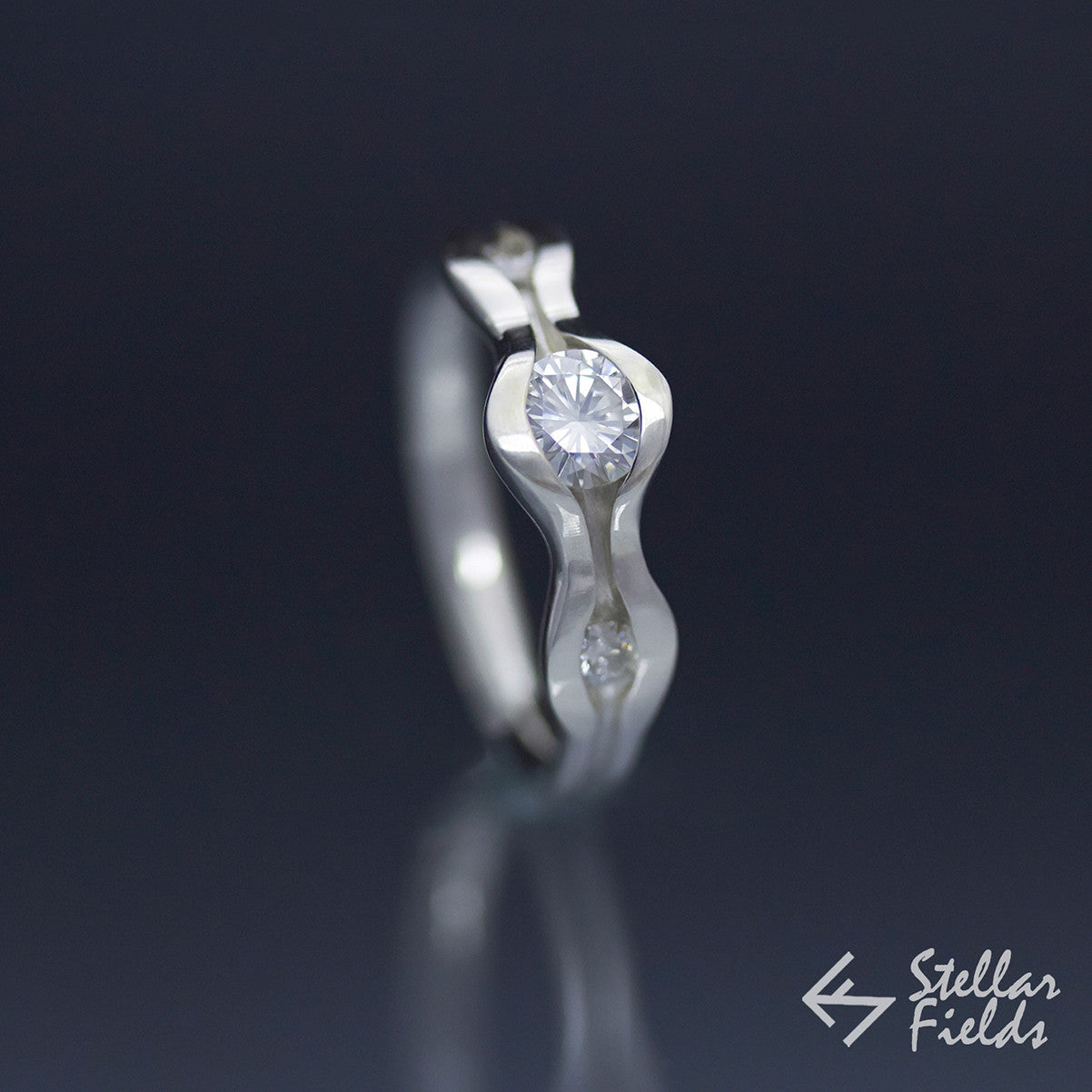Three-Stone Diamond Engagement Ring – www.igorman.com